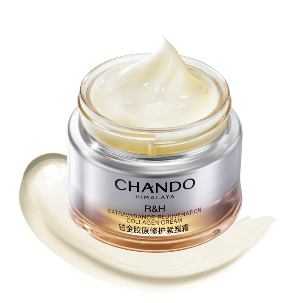 CHANDO HIMALAYA Extravagance Rejuvenation Collagen Cream (55g) – Collagen-Boosting Anti-Aging Moisturizer