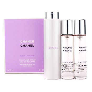 CHANEL Chance Eau Tendre Twist & Spray EDT – 3x20ml/0.7oz | CHANEL