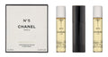 Chanel No. 5 for Women – 0.7oz EDT Spray + Two Refills Travel Set