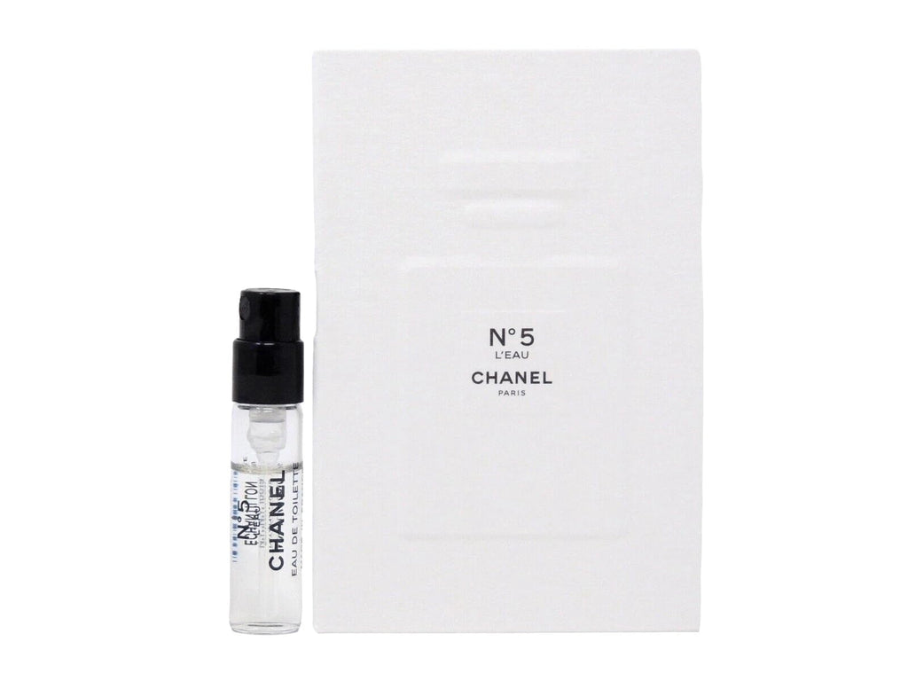 CHANEL No 5 L’Eau EDT Spray Sample 0.05oz / 1.5ml – 2 Pack