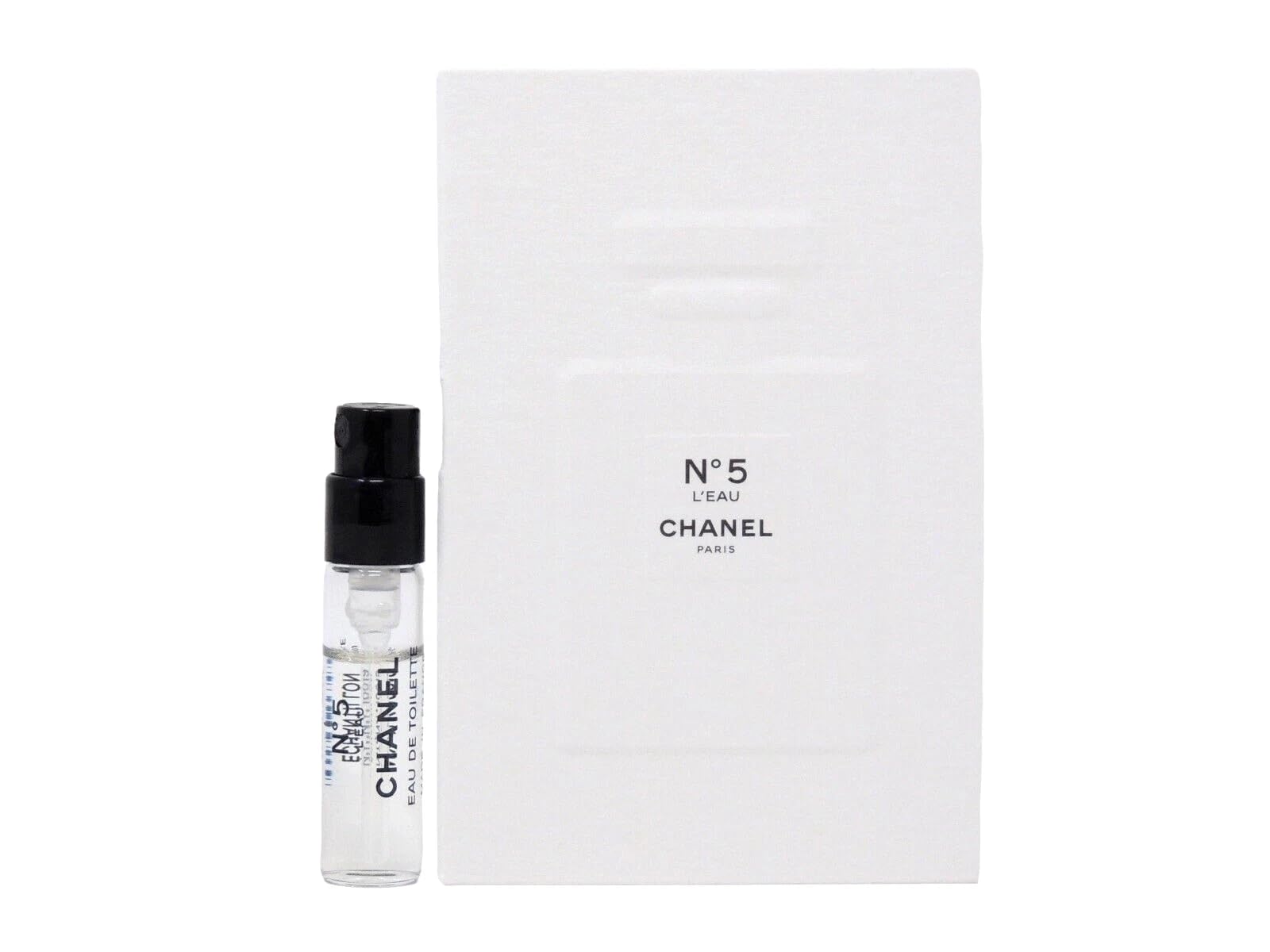 CHANEL No 5 L’Eau EDT Spray Sample 0.05oz / 1.5ml – 2 Pack