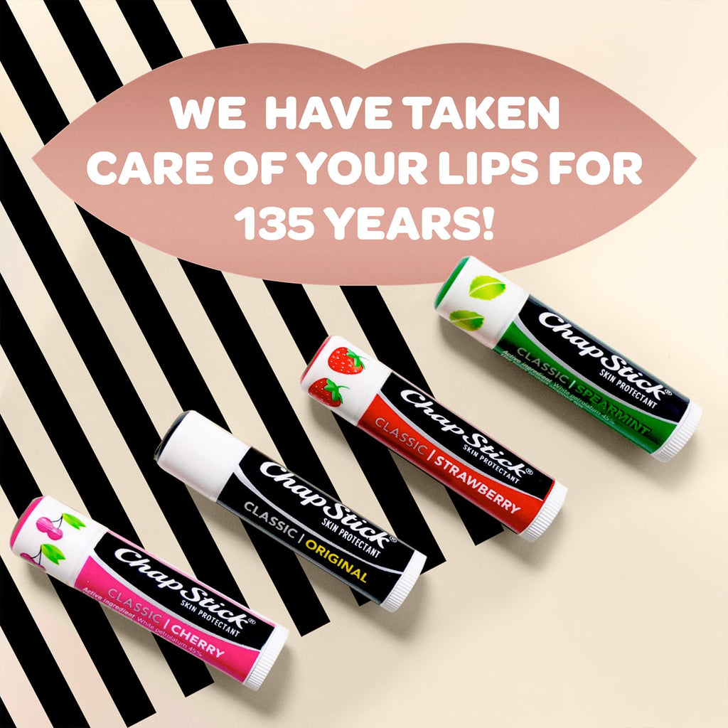 ChapStick Cake Batter Lip Balm Bulk 12-Pack – Sweet Moisturizing 0.15 oz