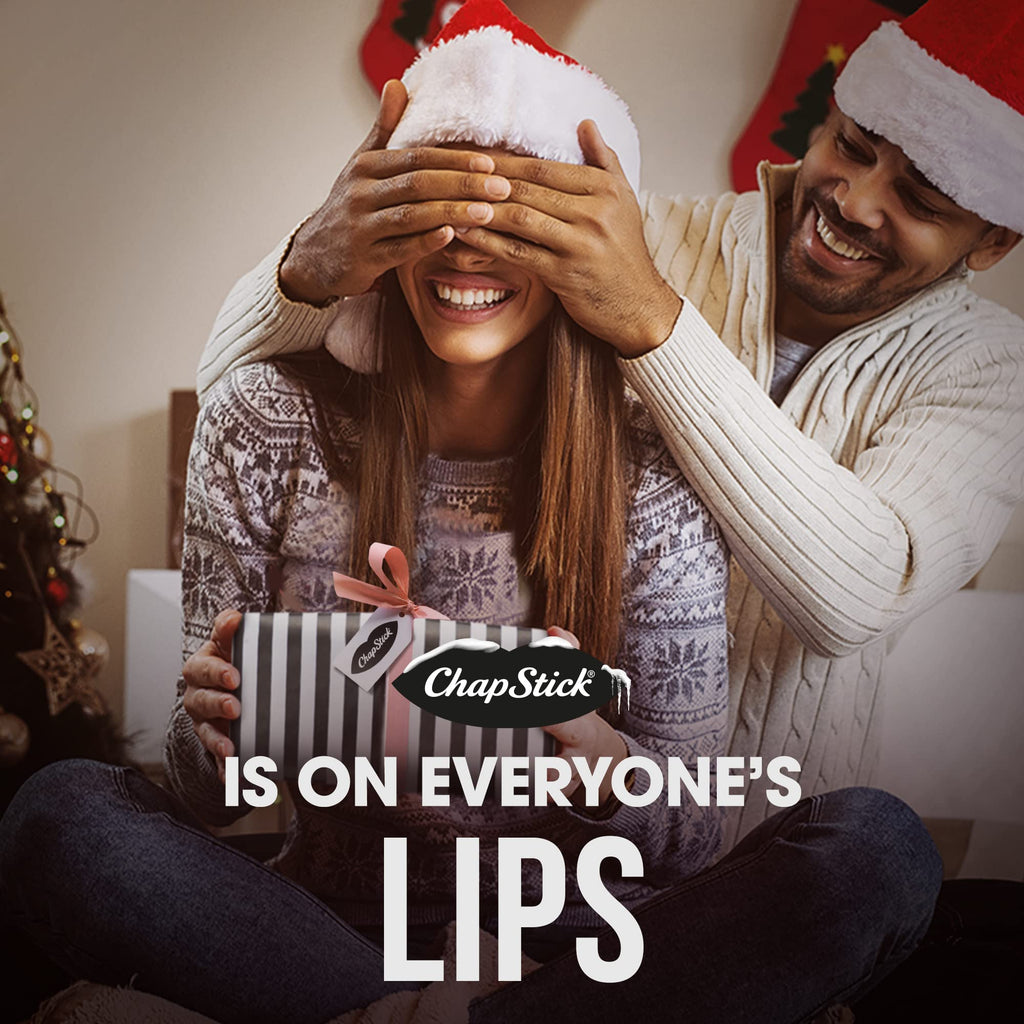 ChapStick Holiday Lets Celebrate Christmas Tree Lip Balm Gift Set - Pack of 4