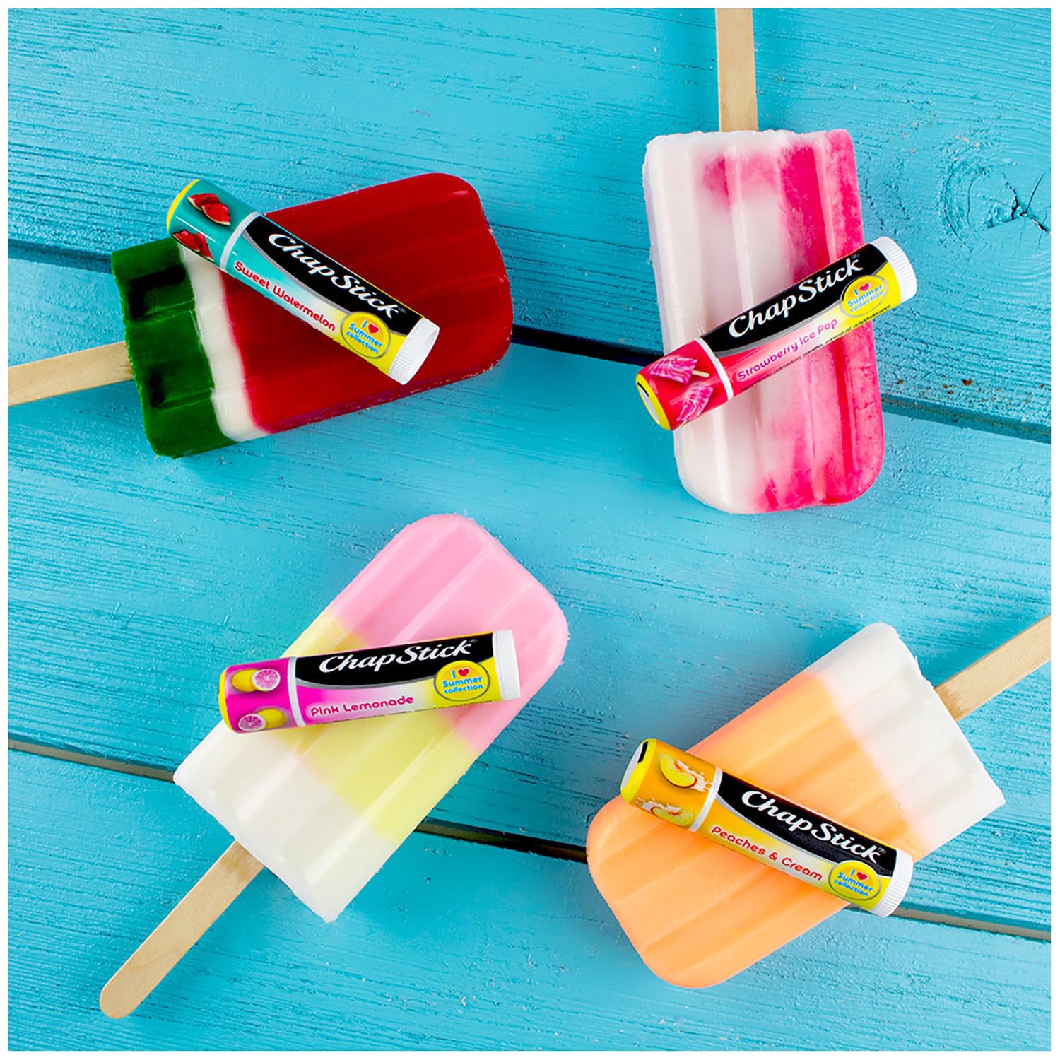 ChapStick Lip Moisturizer Strawberry Ice Pop – 12-Pack Limited Edition Lip Balm