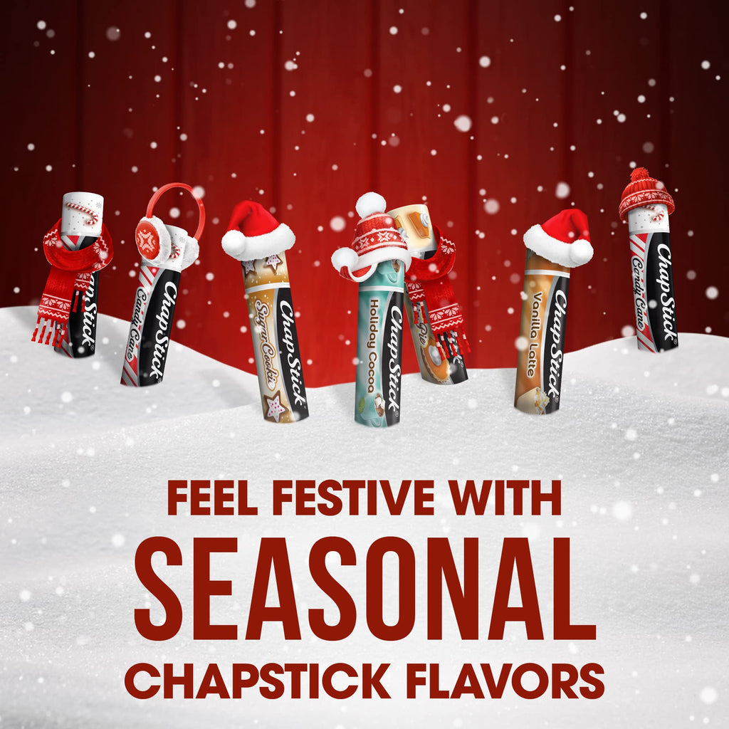 ChapStick Holiday Lets Celebrate Christmas Tree Lip Balm Gift Set - Pack of 4