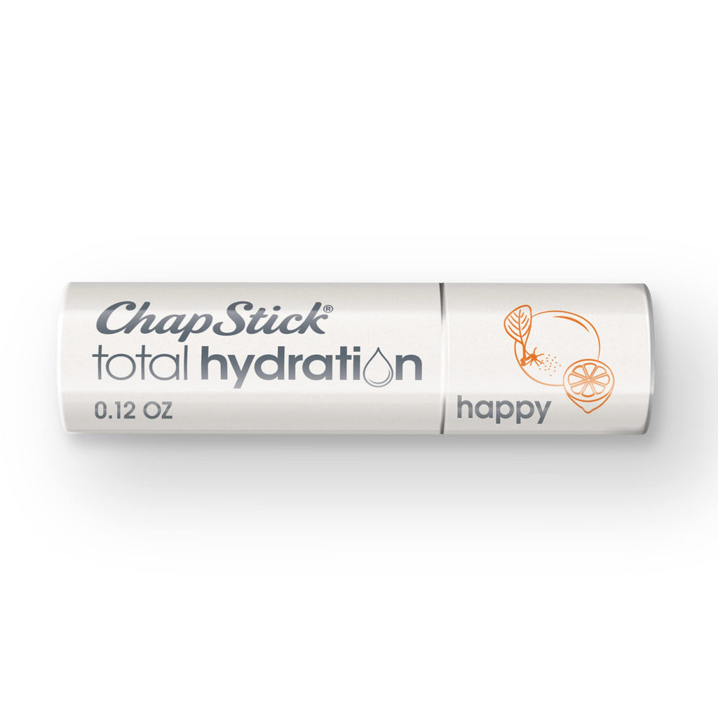ChapStick Total Hydration Essential Oils Happy Orange and Lemon Lip Balm Tube – 0.12 oz