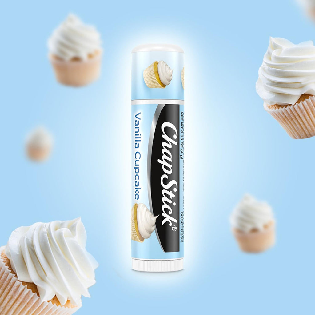 ChapStick Vanilla Favorites Flavored Lip Balm 0.15 oz – 3 Pack