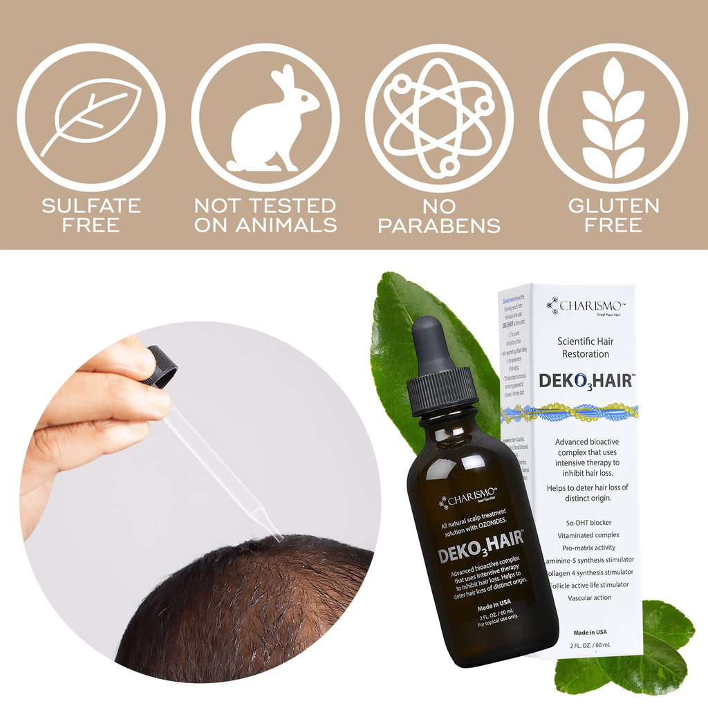 Charismo USA Dekohair Regrowth Serum — Stops Thinning, Boosts Root Volume
