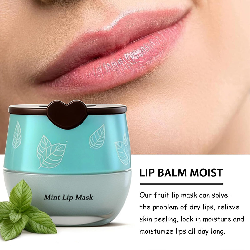 Charm Kiss Bee Lip Balm Lip Mask Honey Pot – 12 Flavors, Propolis & Vitamin E