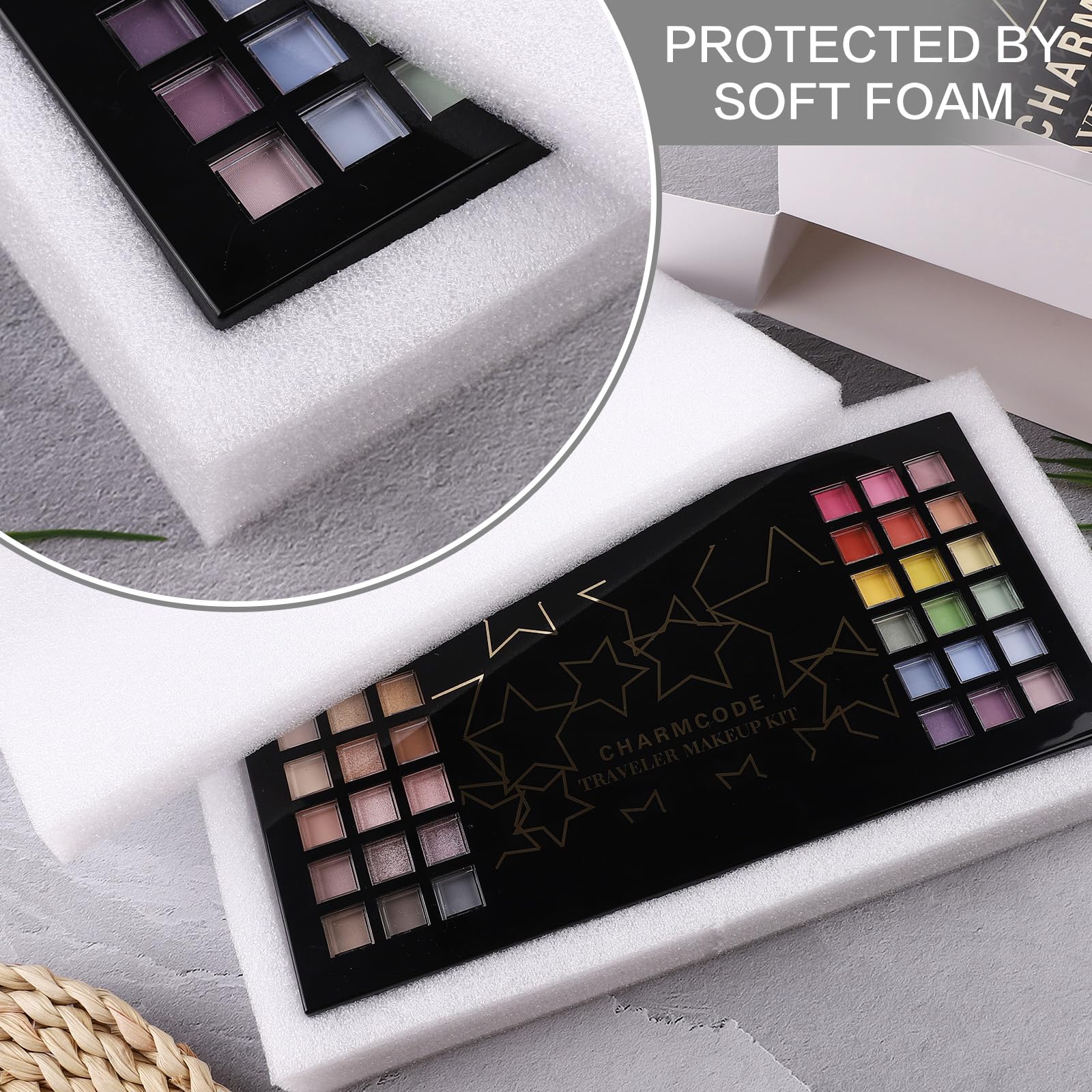 CHARMCODE All-in-One Makeup Kit | 138-Color Eyeshadow Palette & More