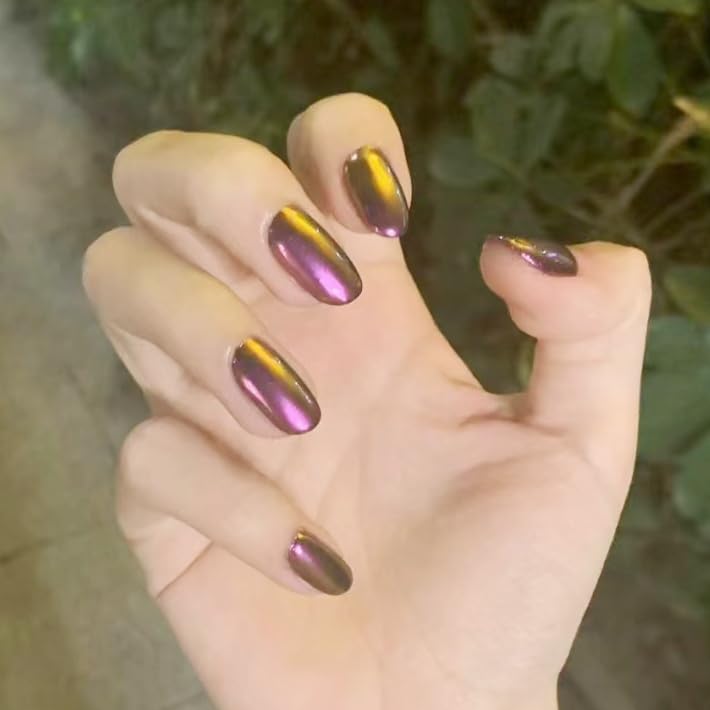 CHARMING MAY Chameleon Chrome Nail Powder – 8-Box Gel Nail Pigment