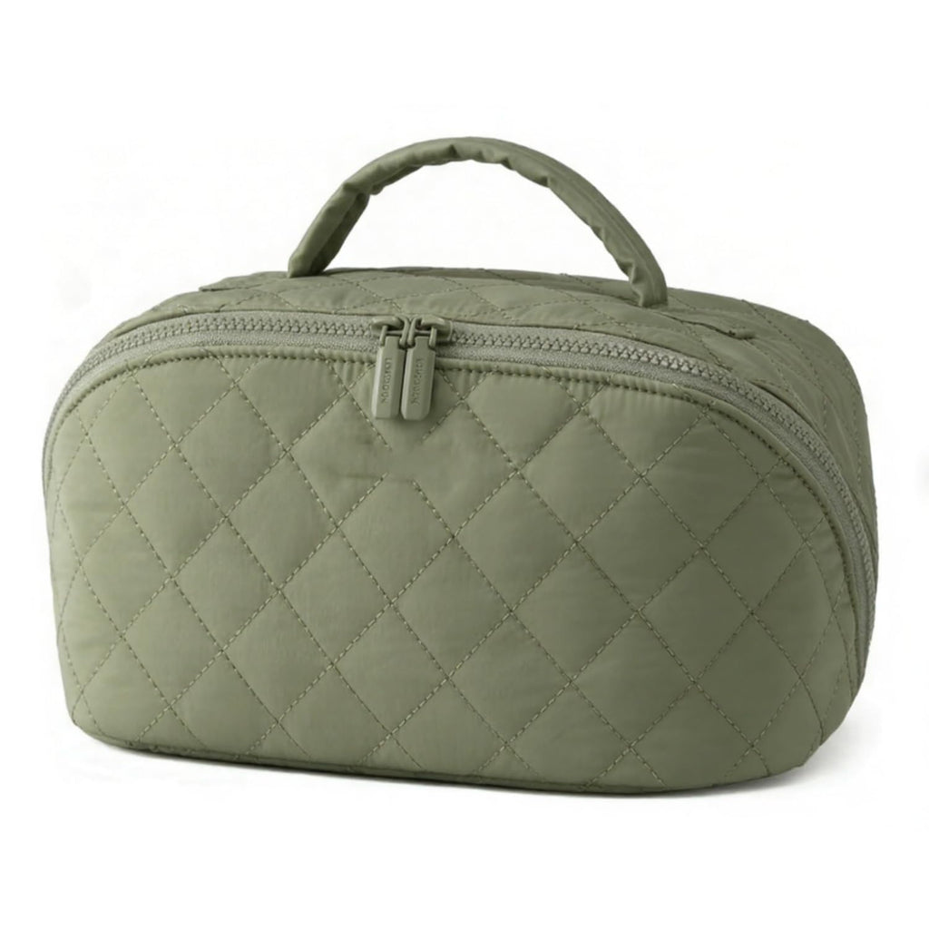 Chasefun Petition Makeup Bag for Women – Wide-Open Lay-Flat Cosmetic Case, Travel-Ready & Waterproof