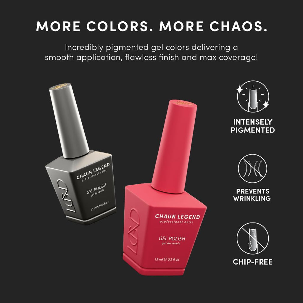 Chaun Legend Gel Nail Polish Berry Blue LG5227 – Dark Sapphire, 15ml