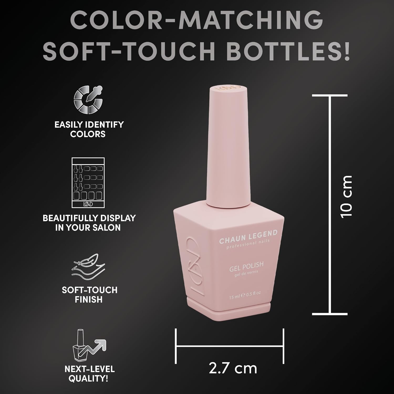 Chaun Legend UV LED Gel Polish – 6-Piece Dreamy Pastels Set