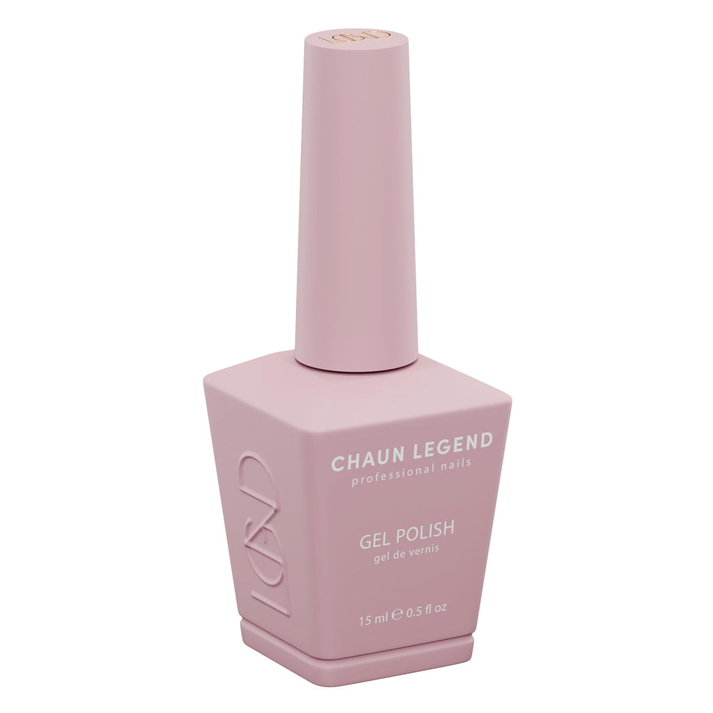 Chaun Legend UV Gel Nail Polish On Cloud 9 Soft Pink | 0.5 oz, Long-Lasting, Bubble-Free
