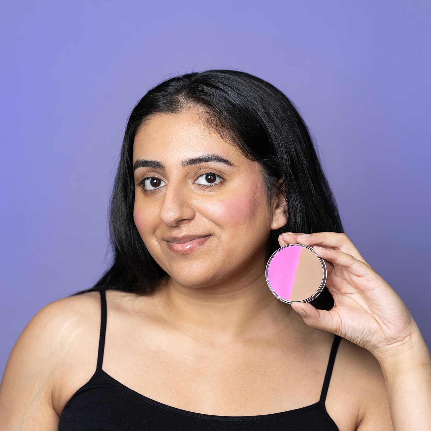 Cheekbone Balance Medium Blush/Bronzer – Talc-Free, Soft-Matte Finish, Buildable Color