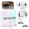 CHENSPLEND Upgrade Magnetic Eyelashes with Applicator – Glue-Free, Lightweight, Eye-Enlarging Set (N02)