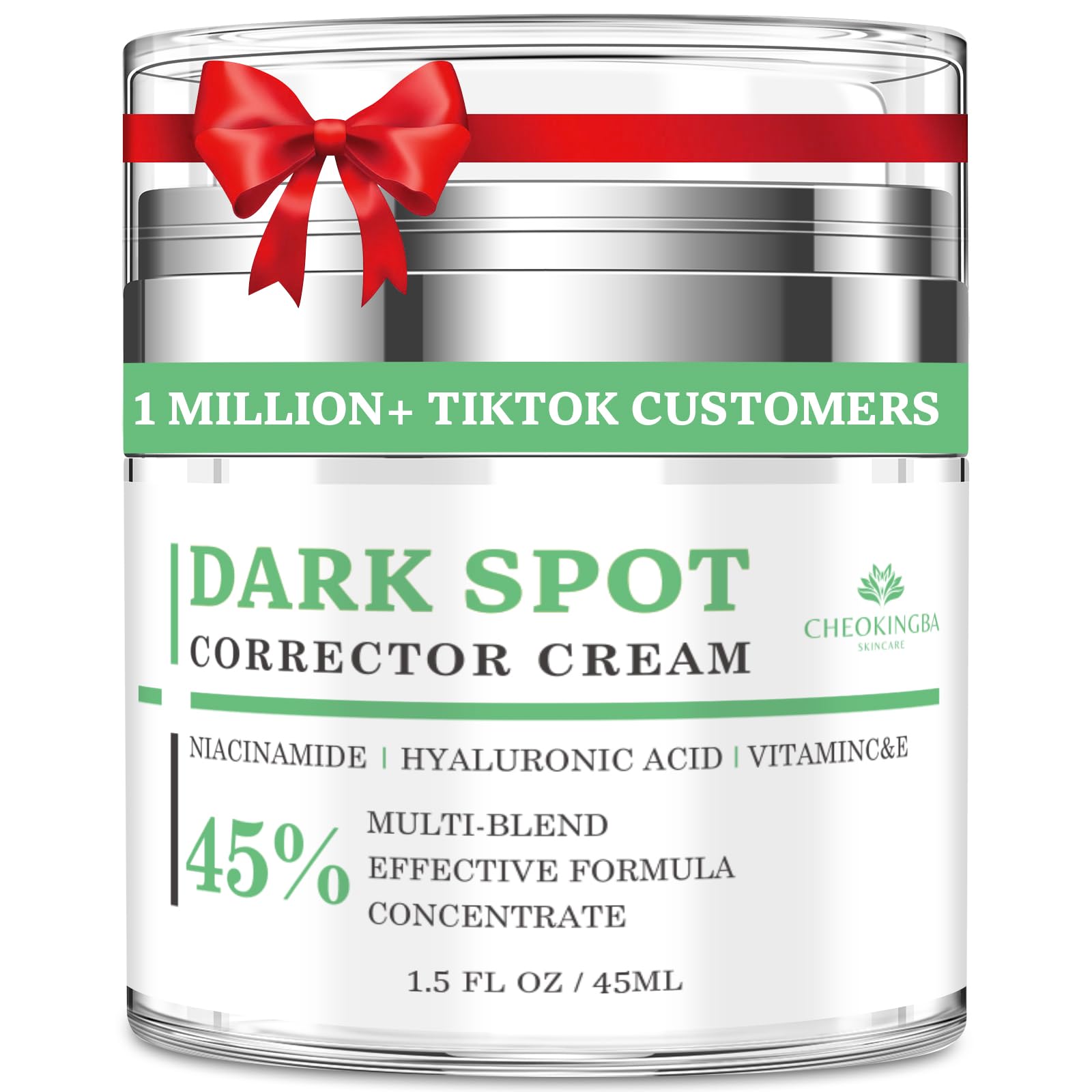 CHEOKINGBA Dark Spot Remover Cream for Face & Body – Niacinamide, Vitamin C, Hyaluronic Acid