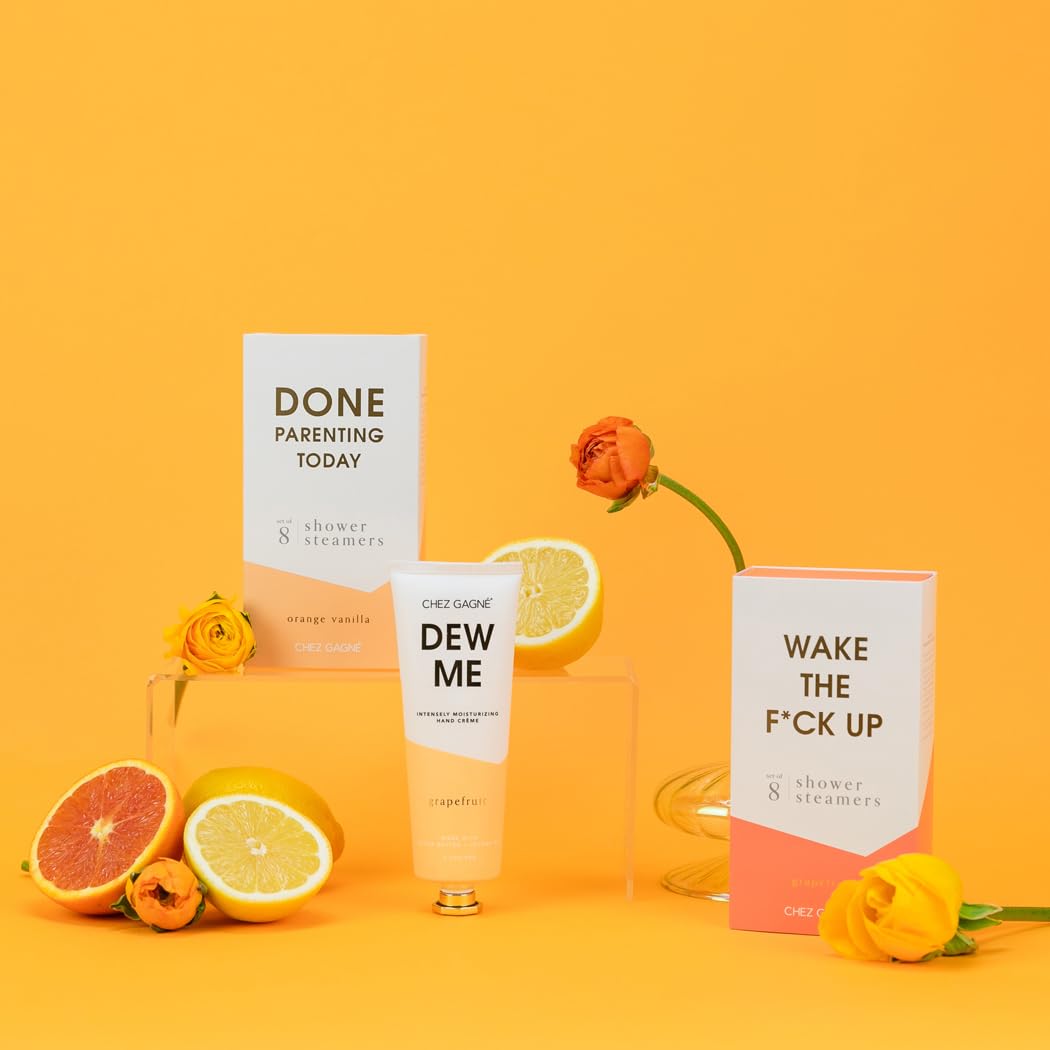 Chez Gagné Dew Me Hand Crème – Grapefruit Scented, 3.4oz, Intensely Moisturizing