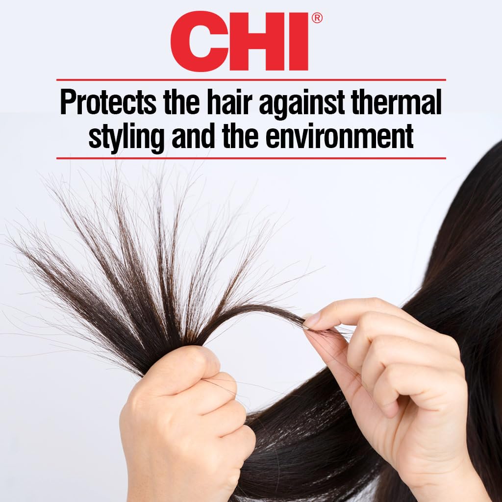CHI Infra Silk Infusion Leave-In Treatment | Strengthen & Protect Hair - Alcohol-Free, 12 oz, Pack of 2