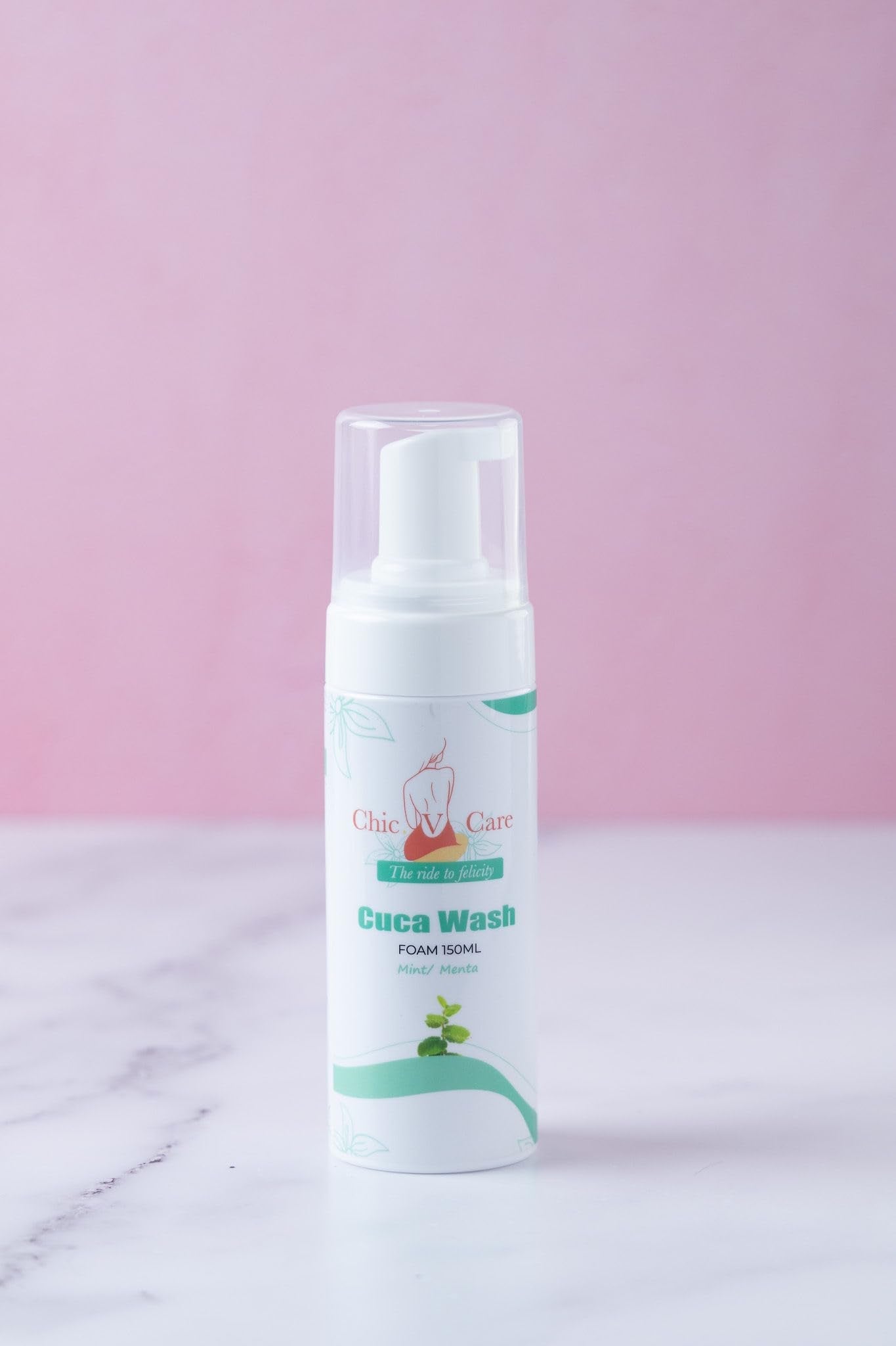Chicvcare Cuca Wash Mint – Gentle Herbal Intimate Cleanser, 150ml