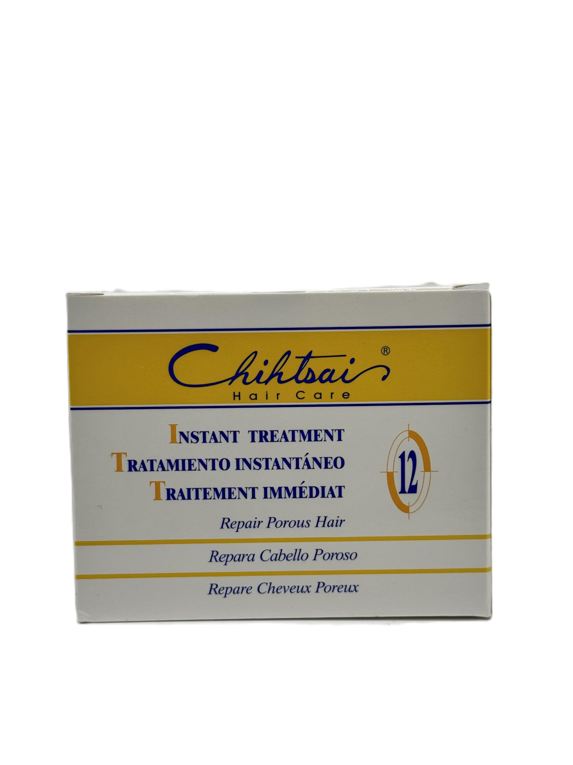Chihtsai No.12 Instant Treatment – Porous Hair Repair Conditioner with Silk Protein & Vitamin E (5.1 oz / 150 ml)