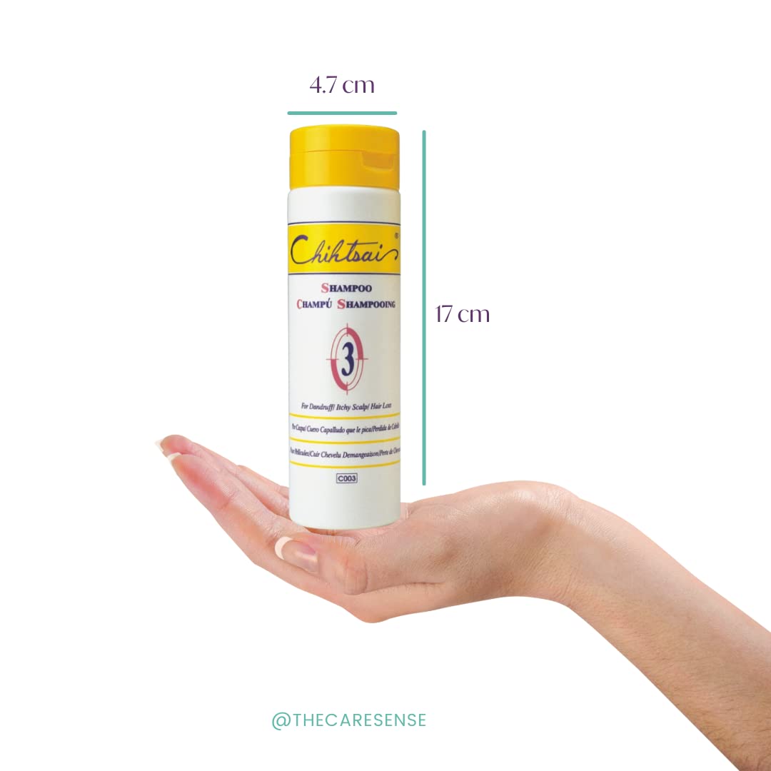 Chihtsai No 3 Shampoo – Purify & Renew Scalp Care, Dandruff & Itchy Scalp
