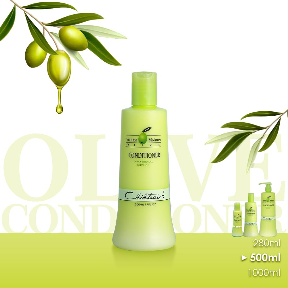 Chihtsai Volume Moisture Olive Conditioner – 17oz / 500ml