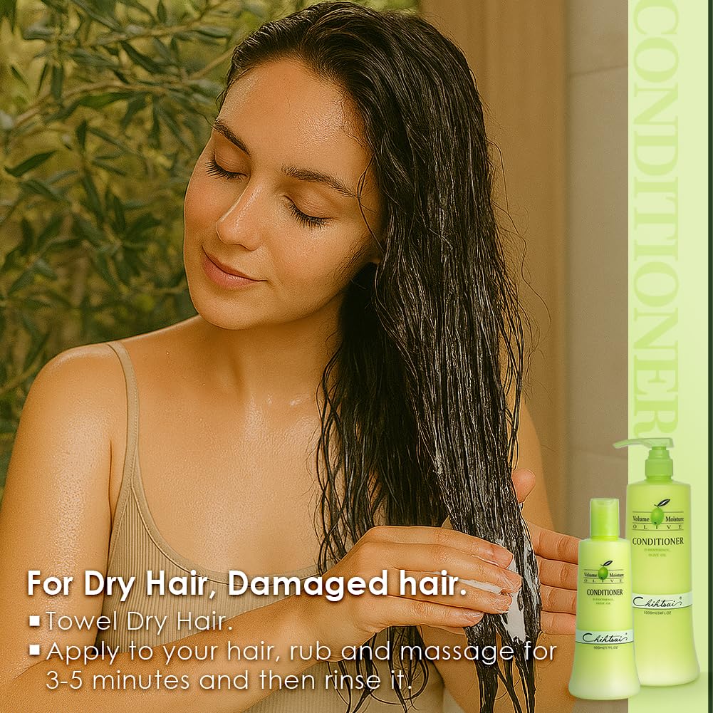 Chihtsai Volume Moisture Olive Conditioner – 17oz / 500ml