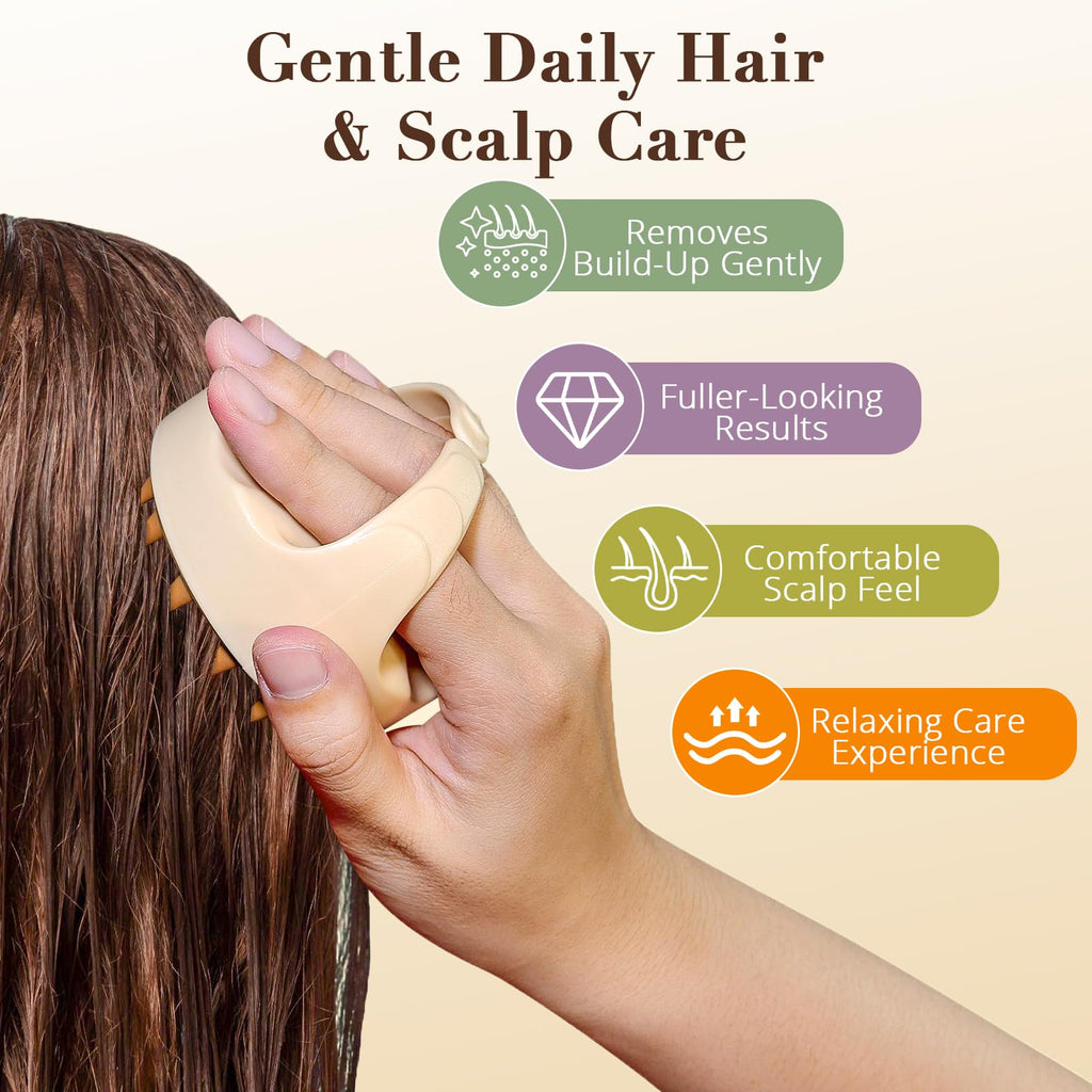 ChLNDalin Rosemary & Castor Hair Growth Oil + Scalp Massager Set