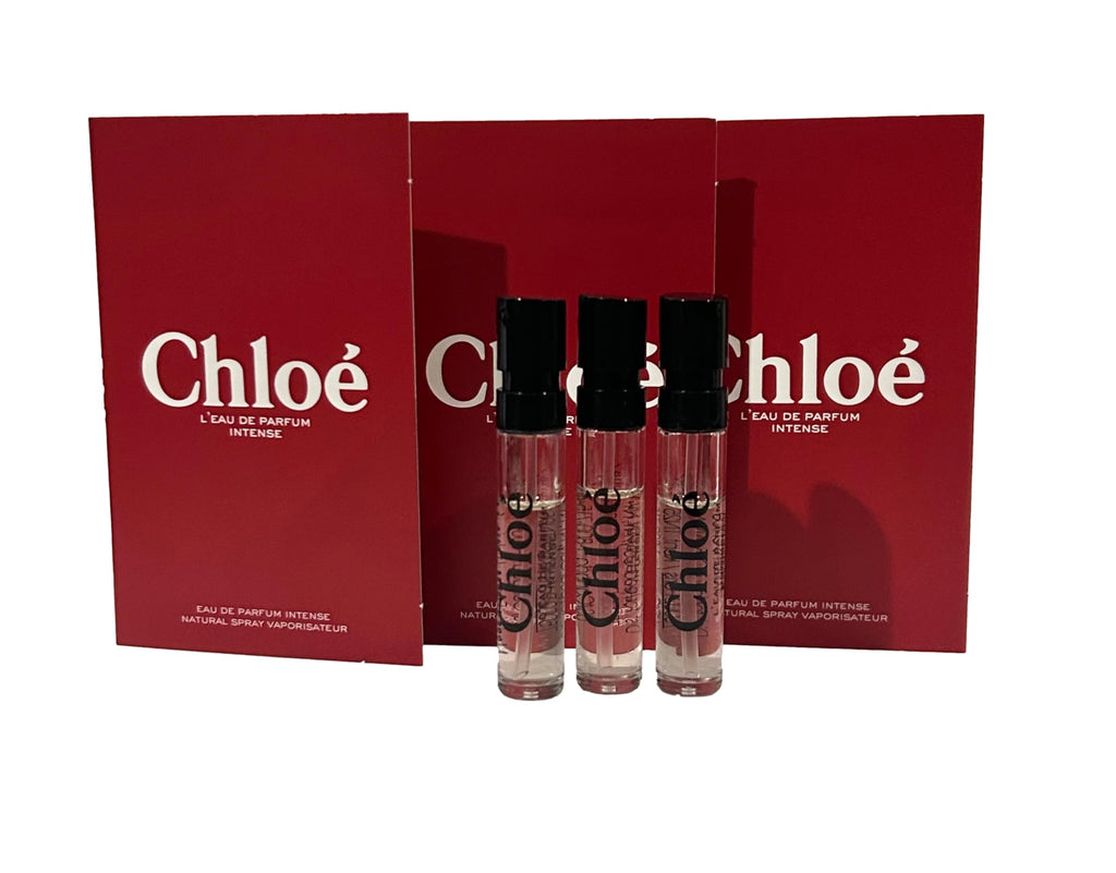 Chloe L'eau De Parfum Intense — 3 Travel-Size Sample Sprays (1.2 ml each)