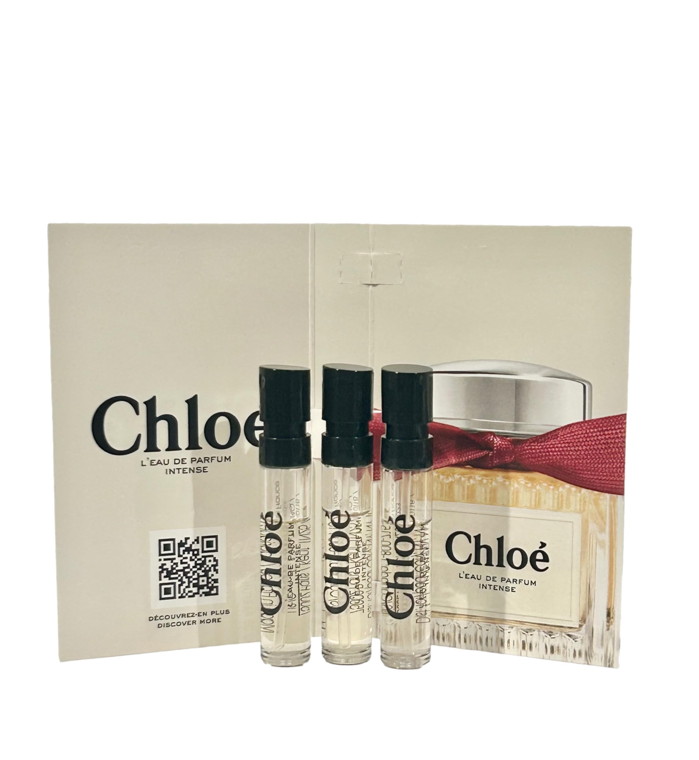 Chloe L'eau De Parfum Intense — 3 Travel-Size Sample Sprays (1.2 ml each)