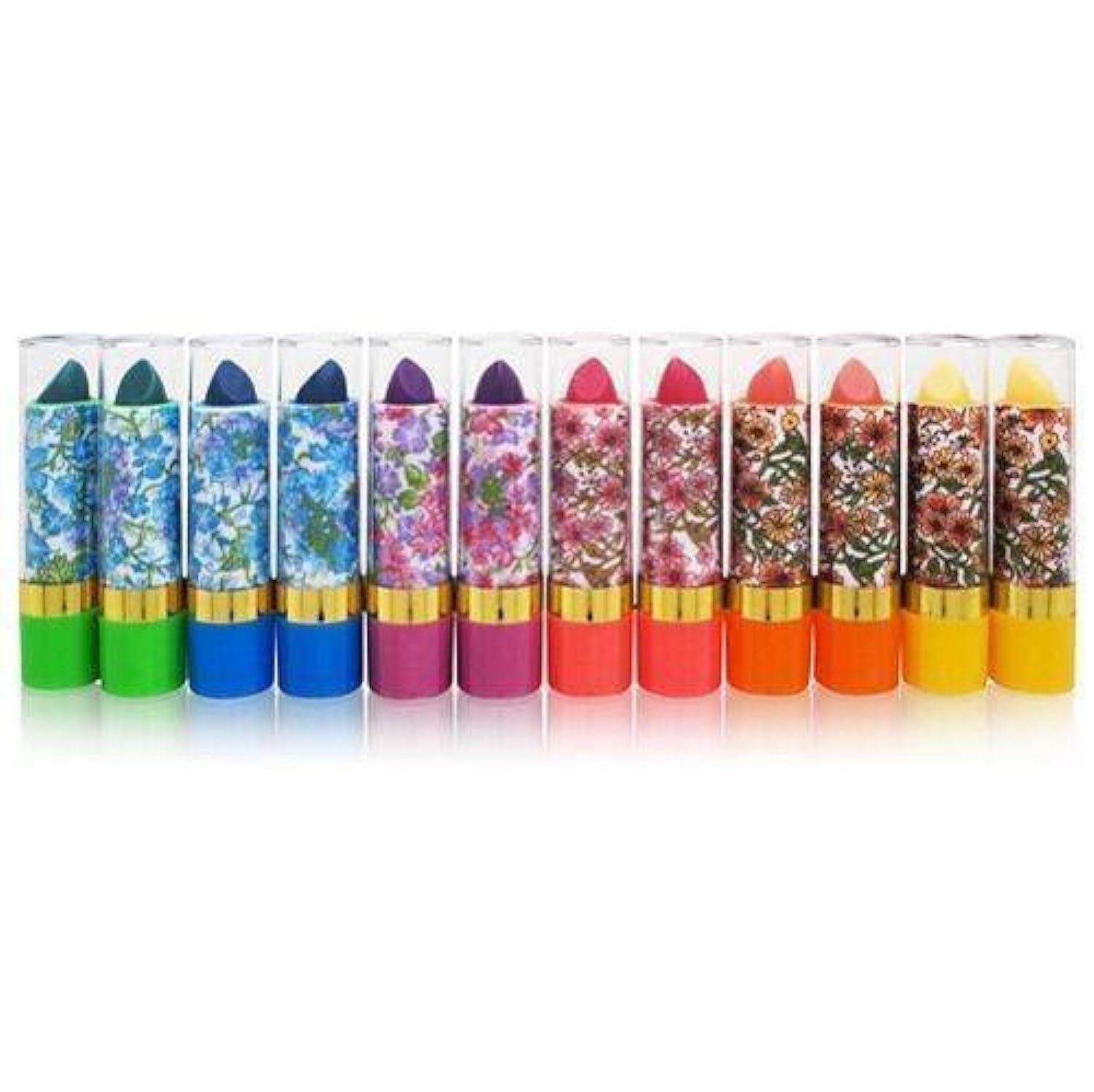 Chom Princessa Aloe Mood Lipstick – 12 Assorted Shades