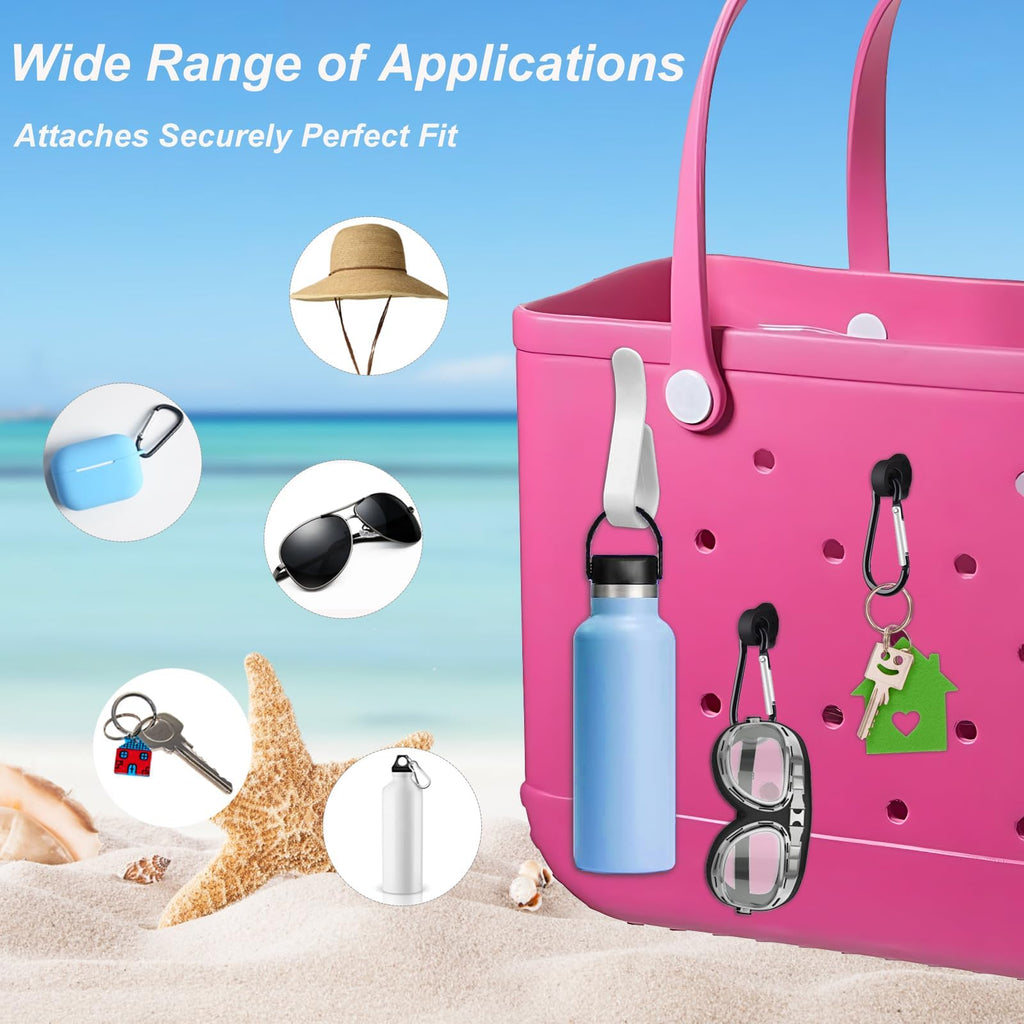 Choshion Clear Insert Bag Accessories for Beach Tote | Clear Cosmetic, Toiletry & Makeup Organizer