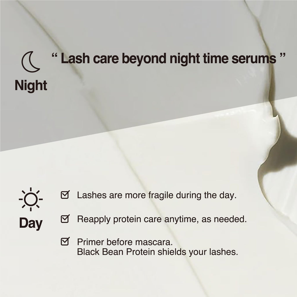 CHOSUNGAH BEAUTY Black Bean Keratin Lash Care Styler – Daytime Lash Serum, Jelly Texture, 0.3 Fl Oz (9 ml)