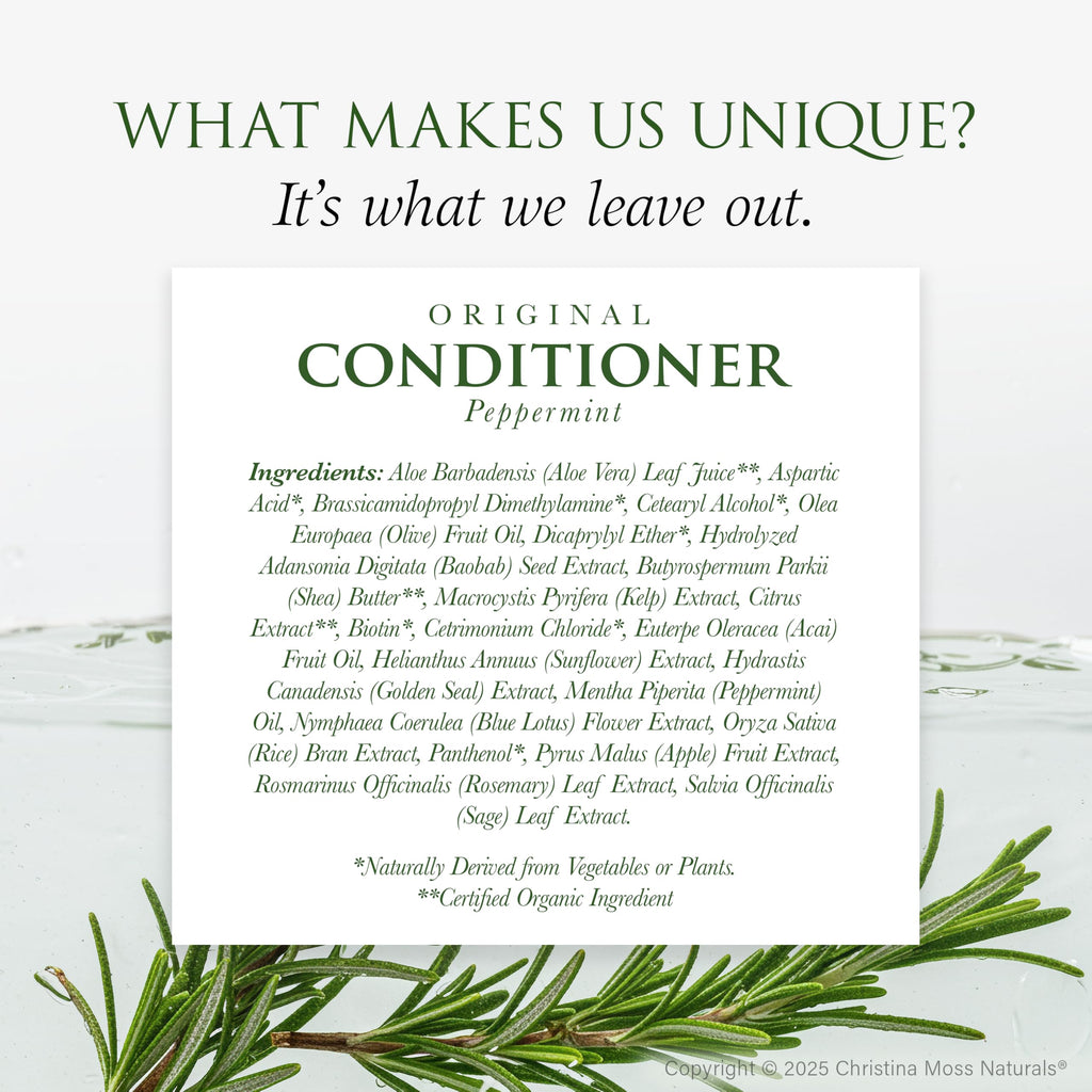 Christina Moss Naturals Conditioner – Organic, Silicone- & Paraben-Free