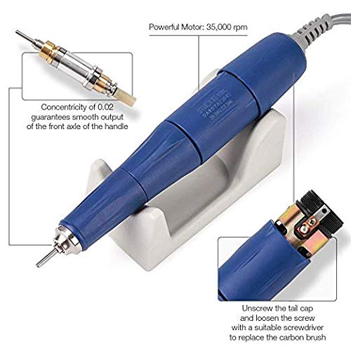 Christzo Tazrigo 210 Electric Nail Drill Machine – 105L Handpiece, 2.35 mm | High-Precision Manicure Tool