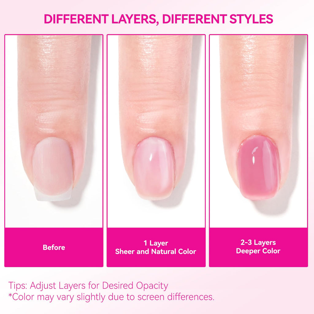 CHUCHU Nail Strengthener 8-in-1 Dusty Rose – 15ml