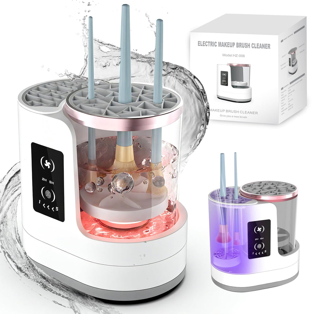 Chufa 3-in-1 Makeup Brush Cleaner Machine & Dryer | USB-C Touch Control
