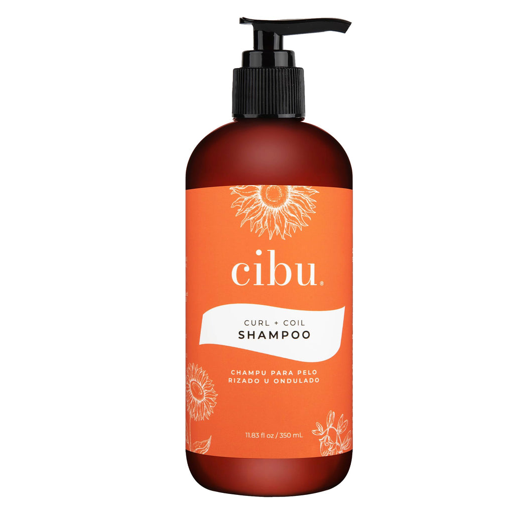 CIBU Curl + Coil Shampoo – Defines, Hydrates & Smooths Frizz-Free Curls (350ml)