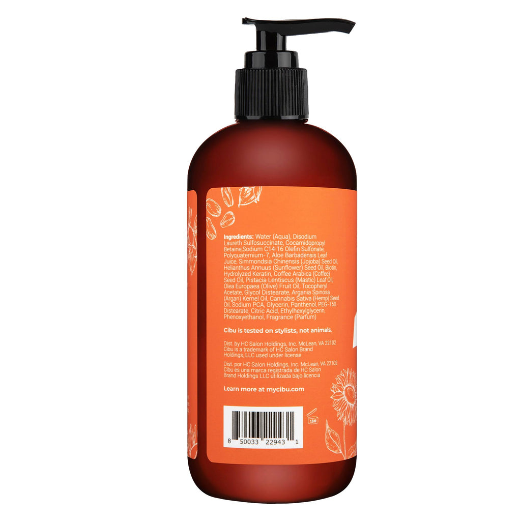 CIBU Curl + Coil Shampoo – Defines, Hydrates & Smooths Frizz-Free Curls (350ml)