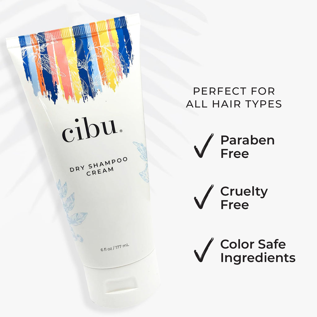 CIBU Dry Shampoo for All Hair Types | Absorbs Oil, Adds Volume, Refreshes Hair
