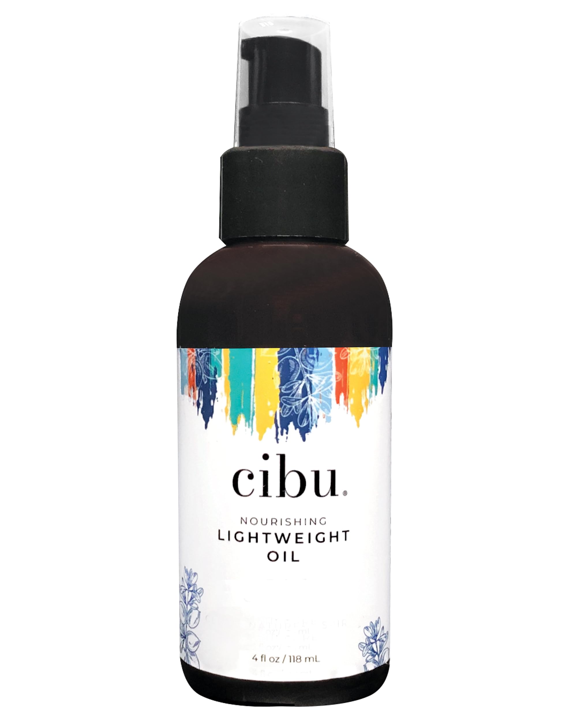 CIBU Nourishing Argan Oil Hair Serum | Anti-Frizz, Heat Protectant & Lightweight Treatment | 4 oz