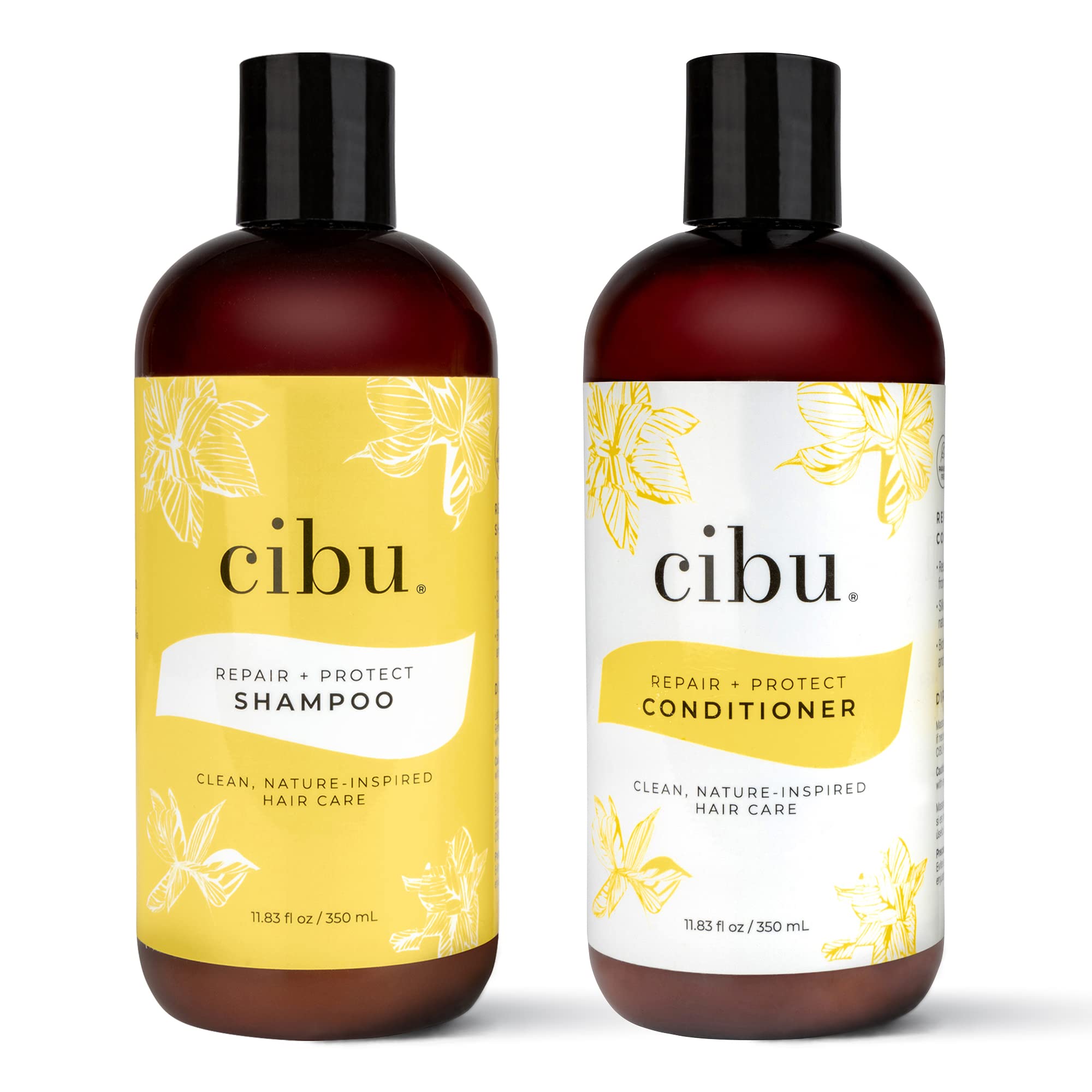 CIBU Repair + Protect Shampoo & Conditioner Set – Color-Safe, Sulfate & Paraben Free