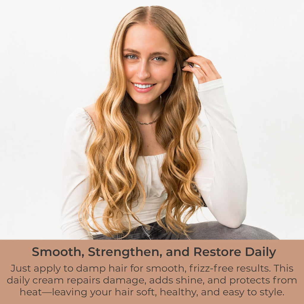 CIBU Revive and Restore Maintenance Cream – Heat Protectant for Hair