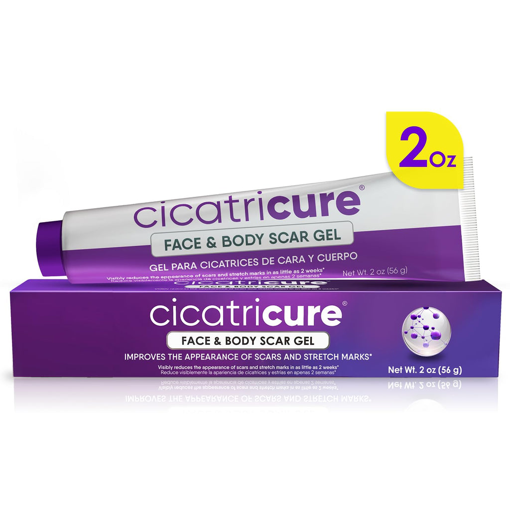 Cicatricure Advanced Scar Gel for Face & Body – Clinically Proven Results in 2 Weeks