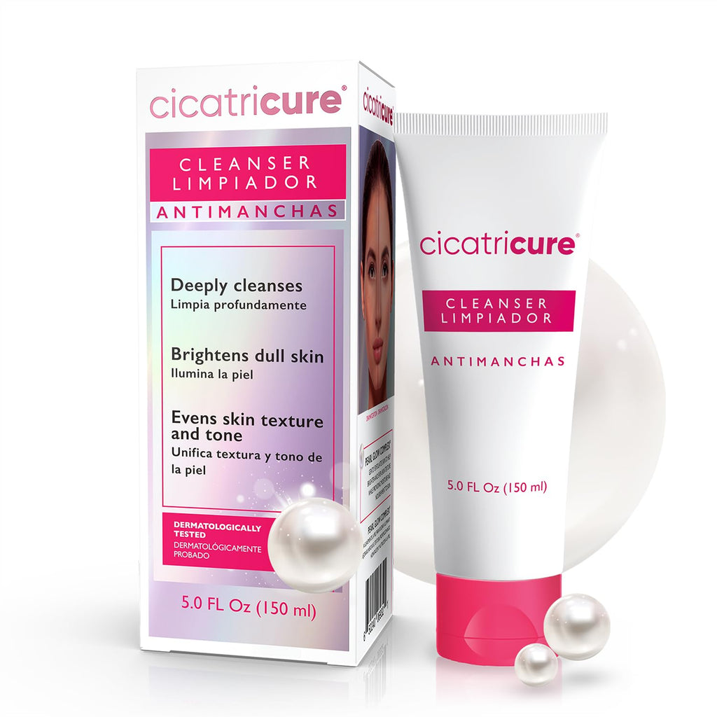 Cicatricure Antimanchas Face Wash – 3-in-1 Cleanser with Pearl Glow Complex | Brightens, Evens Tone & Texture | 5 oz