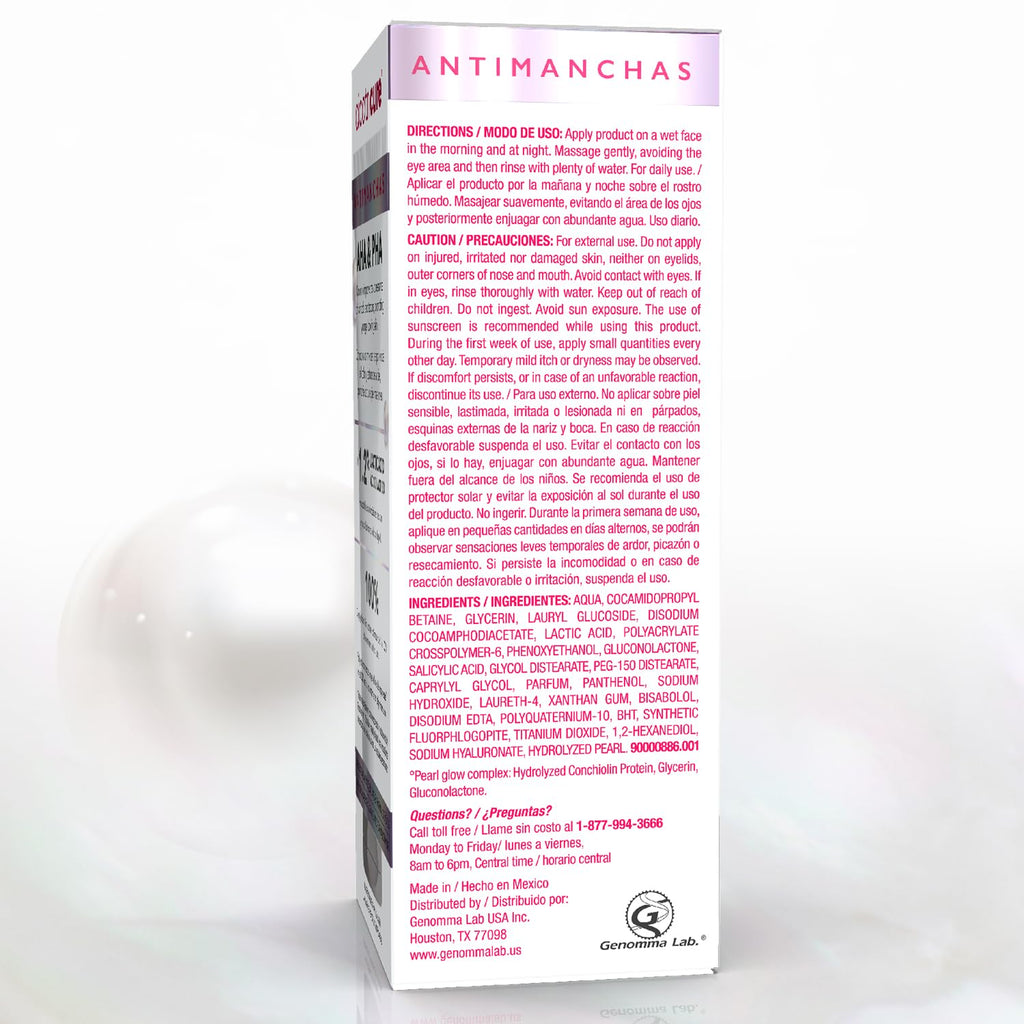 Cicatricure Antimanchas Face Wash – 3-in-1 Cleanser with Pearl Glow Complex | Brightens, Evens Tone & Texture | 5 oz