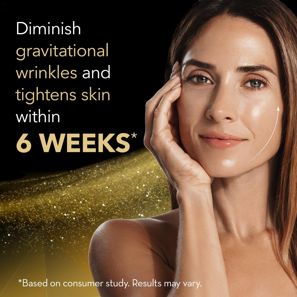 Cicatricure Gold Lift Night Cream – Overnight Anti-Aging Moisturizer with Gold, Calcium & Silicon