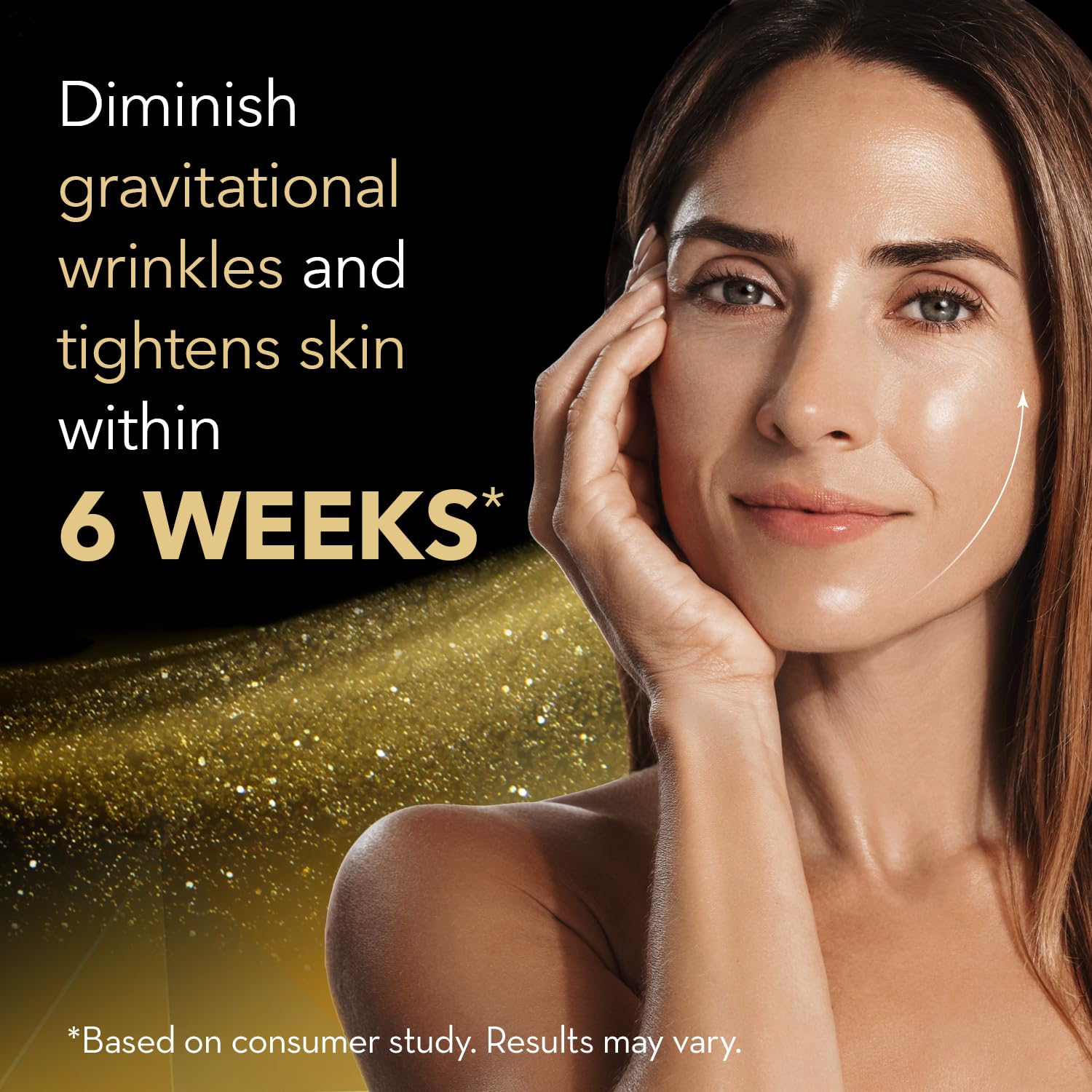 Cicatricure Gold Lift Night Cream – Overnight Anti-Aging Moisturizer with Gold, Calcium & Silicon